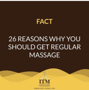 26 reasons why you should get regular massage