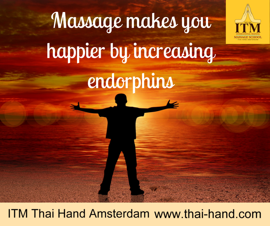 31 Massage makes you happier by increasing endorphins