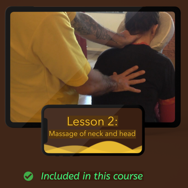 Thai Chair Massage Course - Lesson 2