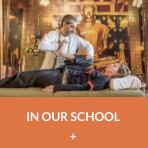 Thai Table Massage Course in our school plus online as a reference